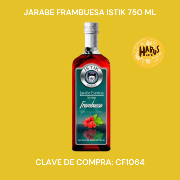 Jarabe Frambuesa Istik 750 ml
