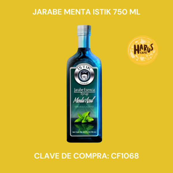 Jarabe Menta Istik 750 ml