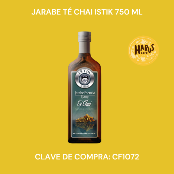 Jarabe Té Chai Istik 750 ml