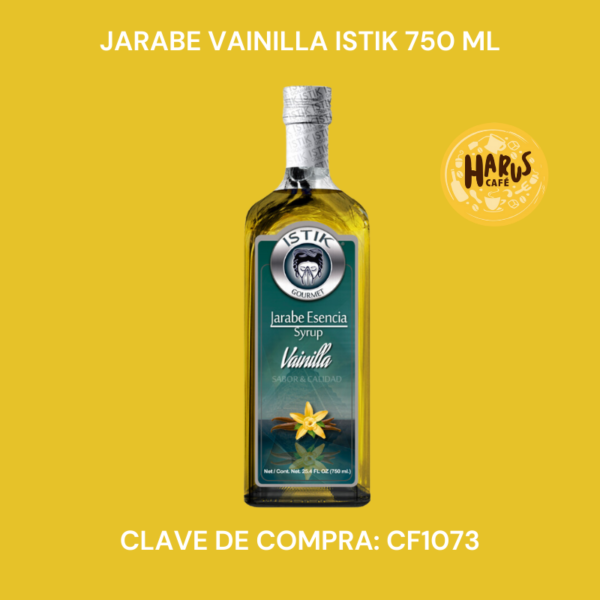 Jarabe Vainilla Istik 750 ml