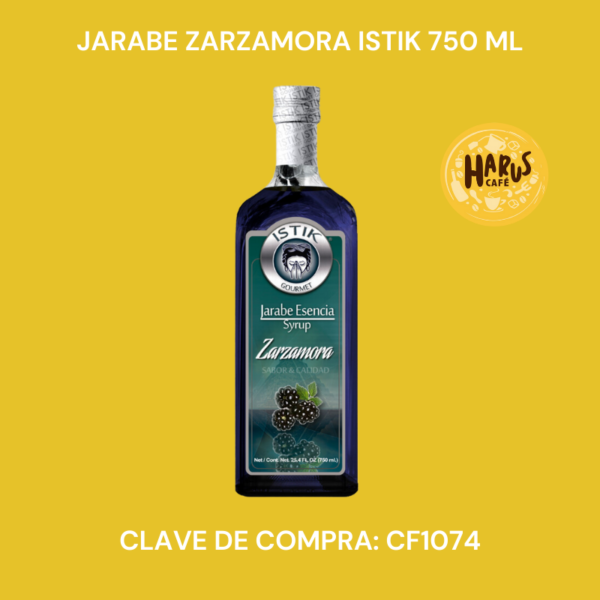 Jarabe Zarzamora Istik 750 ml