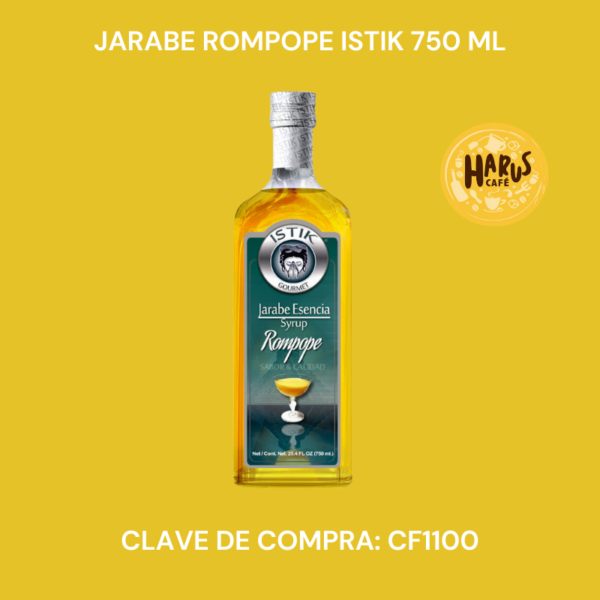 Jarabe Rompope Istik 750 ml