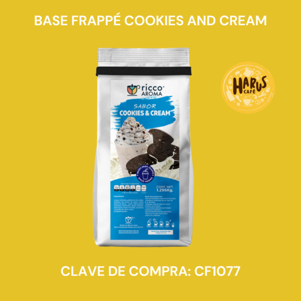 Base Frappé Cookies and Cream