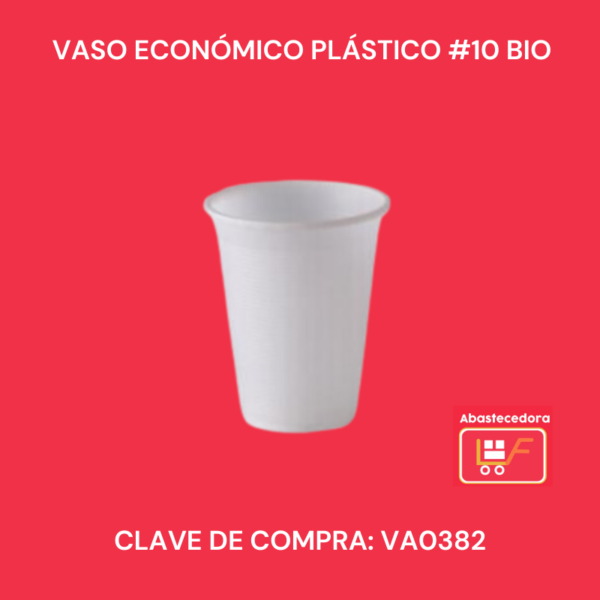 Vaso Económico Plástico #10 Bio