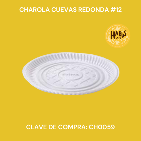 Charola Cuevas Redonda #12