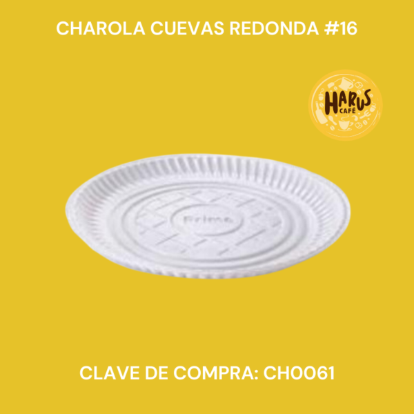 Charola Cuevas Redonda #16