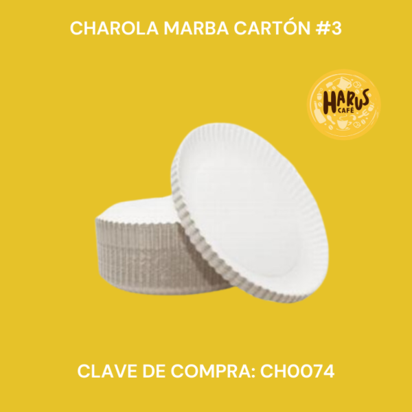 Charola Marba Cartón #3