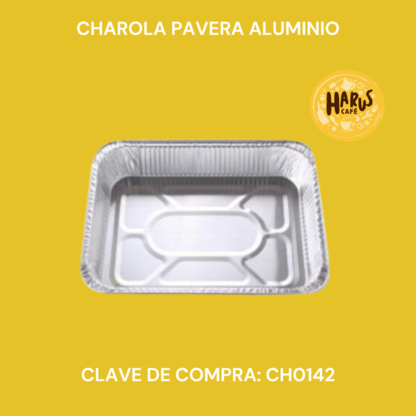 Charola Pavera Aluminio