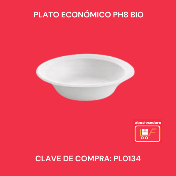 Plato Económico PH8 Bio