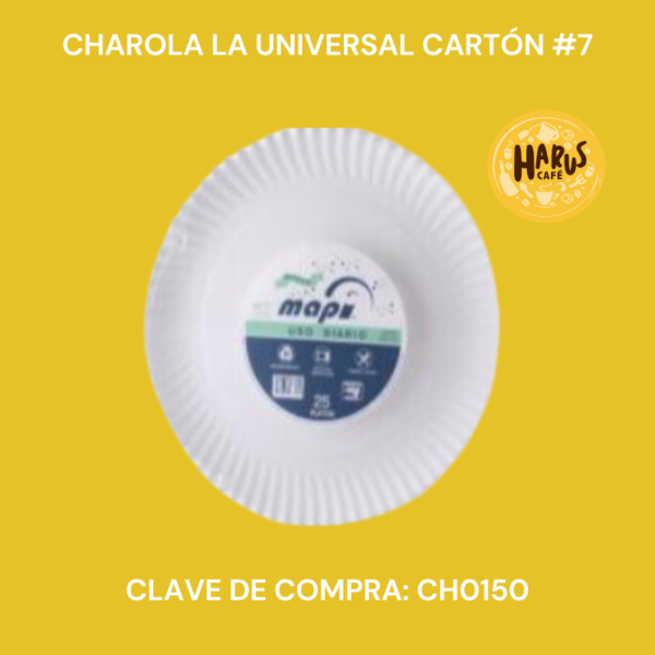 Charola La Universal Cartón #7