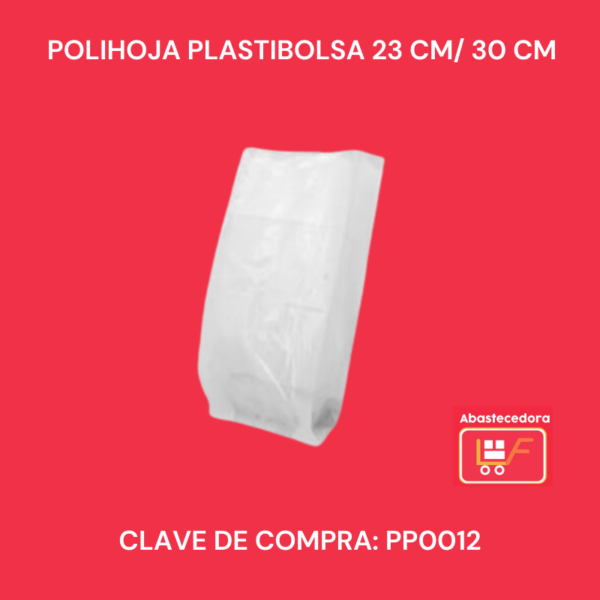 Polihoja Plastibolsa 23 cm/ 30 cm