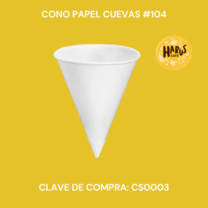 Cono Papel Cuevas #104