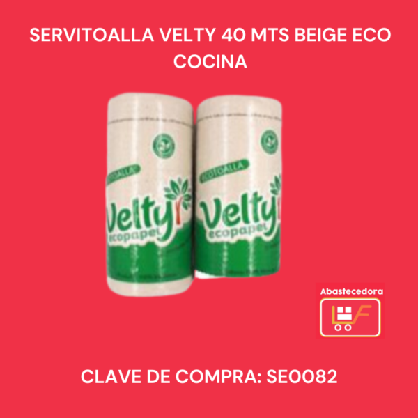 Servitoalla Velty Cocina 40 mts Beige Eco