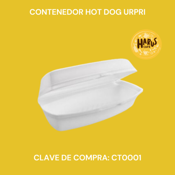 Contenedor Hot Dog Urpri
