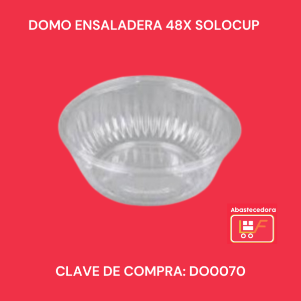Domo Ensaladera 48x Solocup