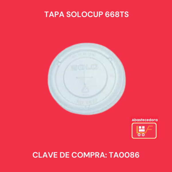 Tapa Solocup 668TS